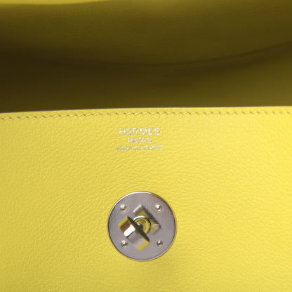 Hermes Evercolor Lindy 30 Lime 7 of 11