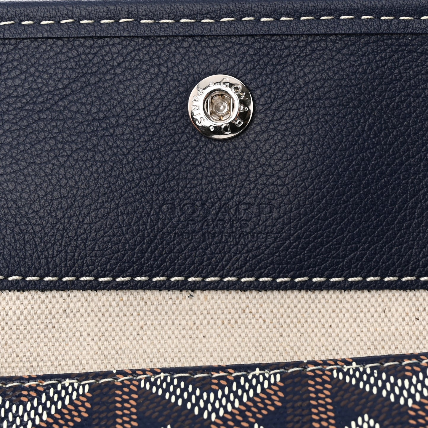 Goyardine Boheme Hobo Navy Blue