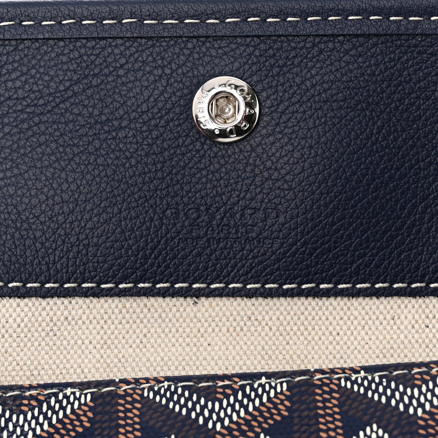 Goyard Goyardine Boheme Hobo Navy Blue 6 of 10
