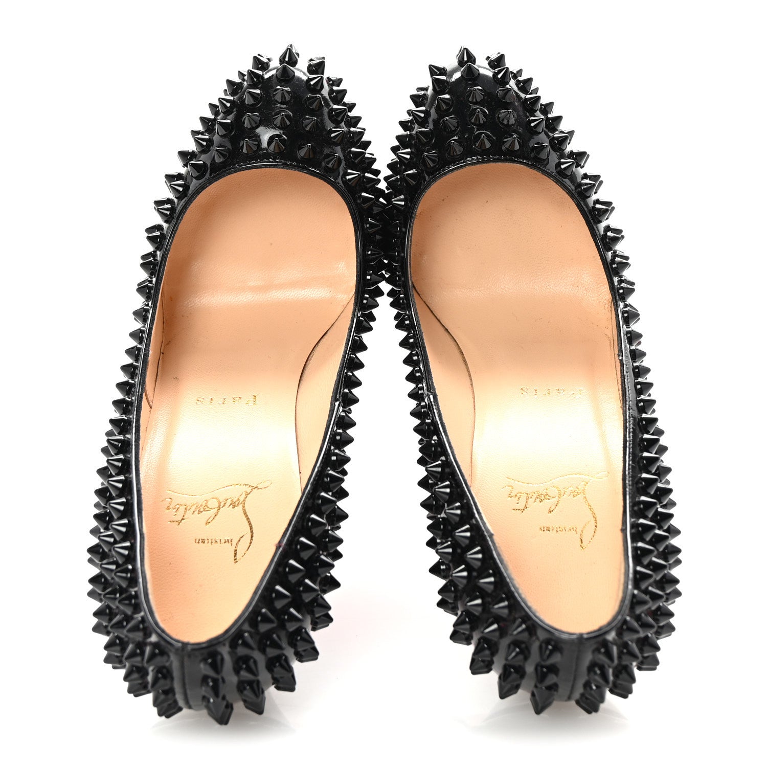 Christian Louboutin Patent Alti Spikes 160 Pumps 36.5 Black 2 of 8