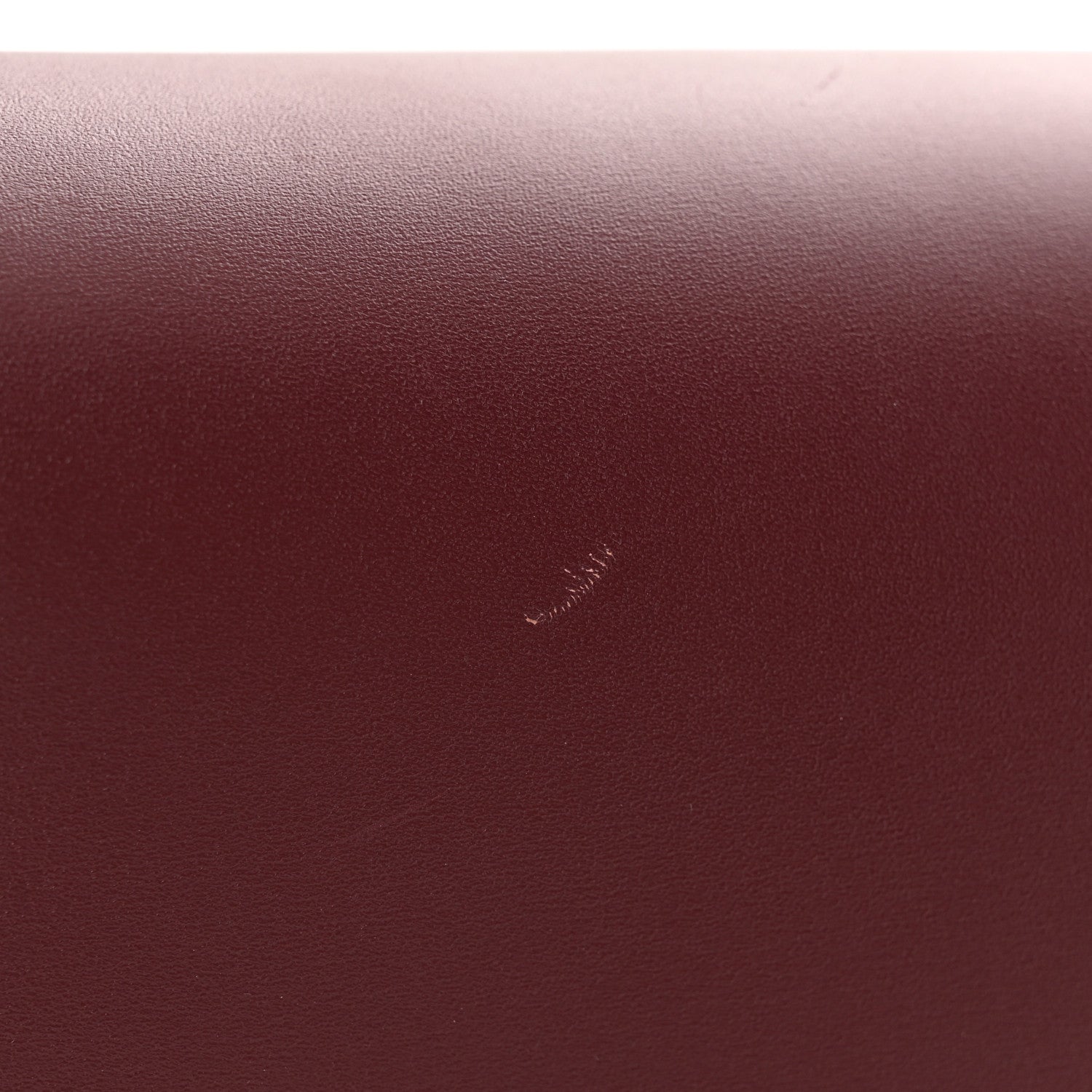 Celine Box Calfskin Medium Classic Box Flap Bag Burgundy 13 of 21