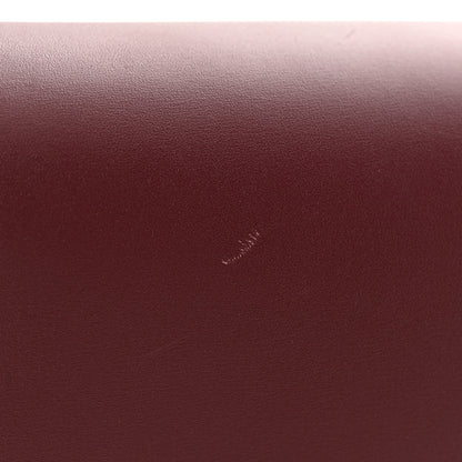 Celine Box Calfskin Medium Classic Box Flap Bag Burgundy 13 of 21
