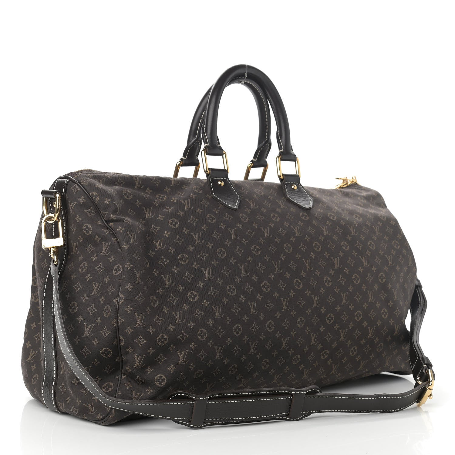 Louis Vuitton Monogram Idylle Speedy Voyage Bandouliere 45 Fusain 3 of 11