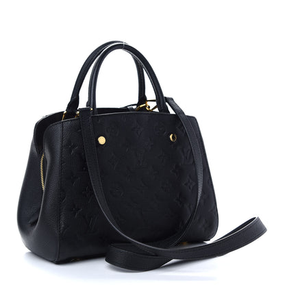 Louis Vuitton Empreinte Montaigne BB Black 3 of 8