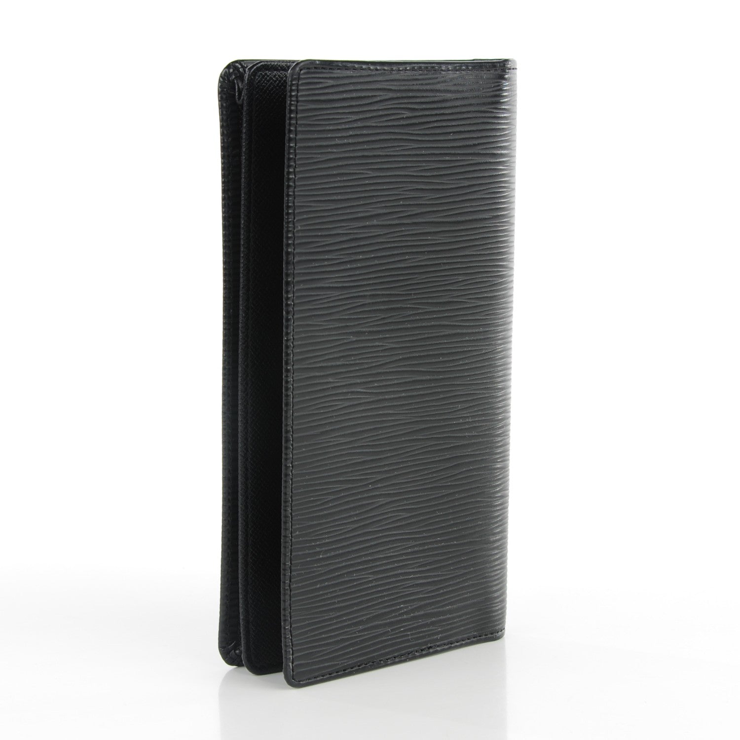 Louis Vuitton Epi Checkbook Organizer Black 3 of 7