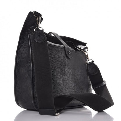 Hermes Taurillon Clemence Evelyne III GM Black 16 of 19