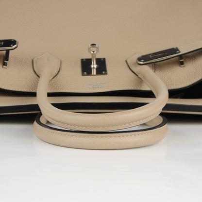 Hermes Togo Birkin 35 Gris Tourterelle 16 of 22