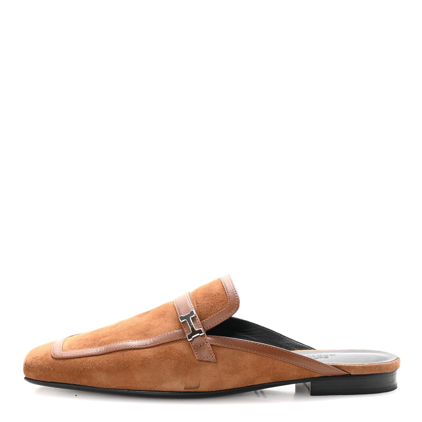 Suede Goatskin Groupie Mules 40 Brun Amourette