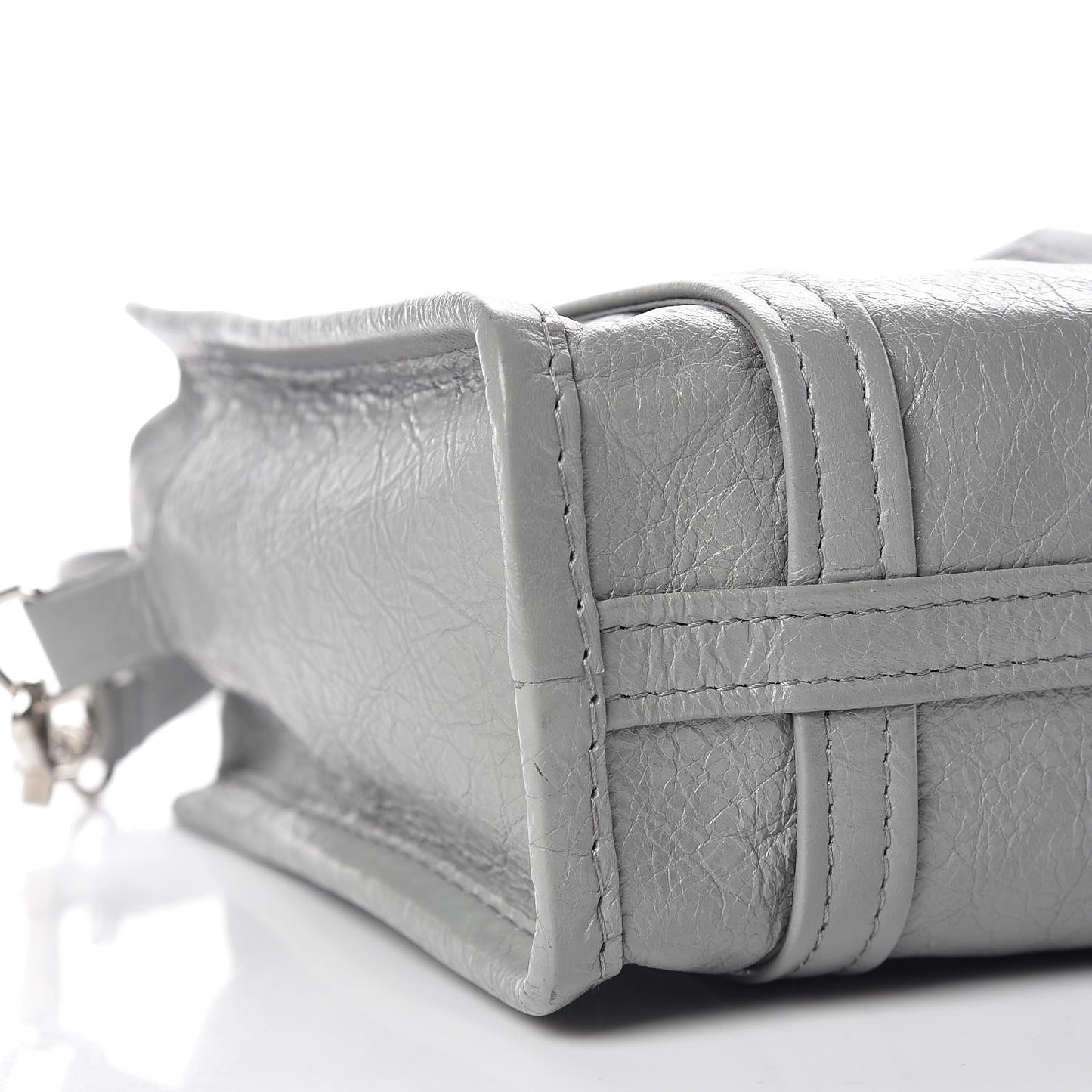 Agneau XXS Bazar Shopper Tote Gris Haussmannien