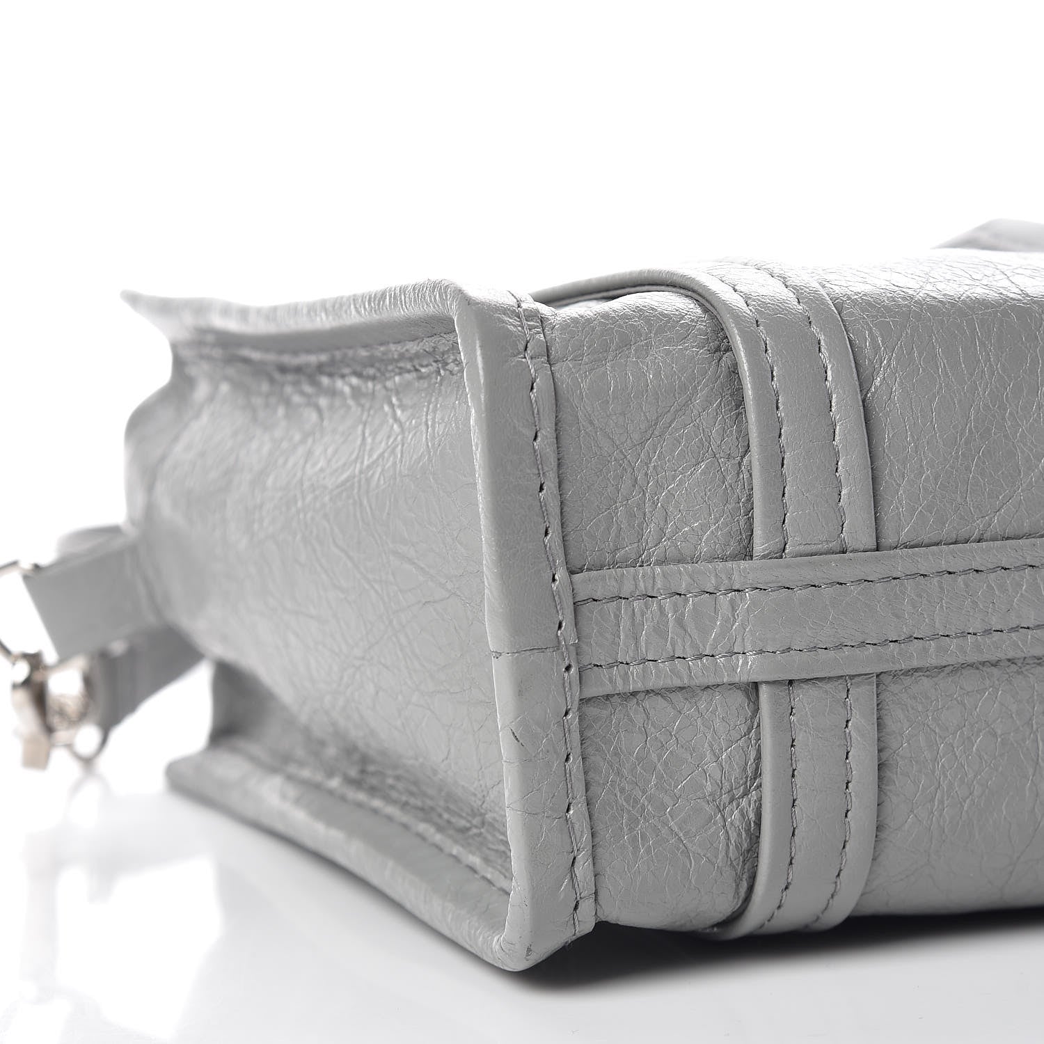 Balenciaga Agneau XXS Bazar Shopper Tote Gris Haussmannien 9 of 18