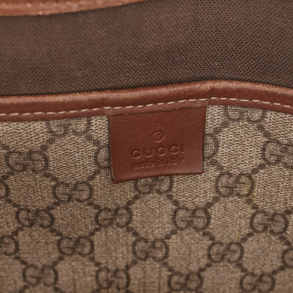 Gucci GG Plus Monogram Medium Signature Web Loop Tote Brown 6 of 12