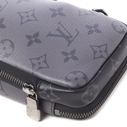 Louis Vuitton Monogram Eclipse Reverse Double Phone Pouch 6 of 9