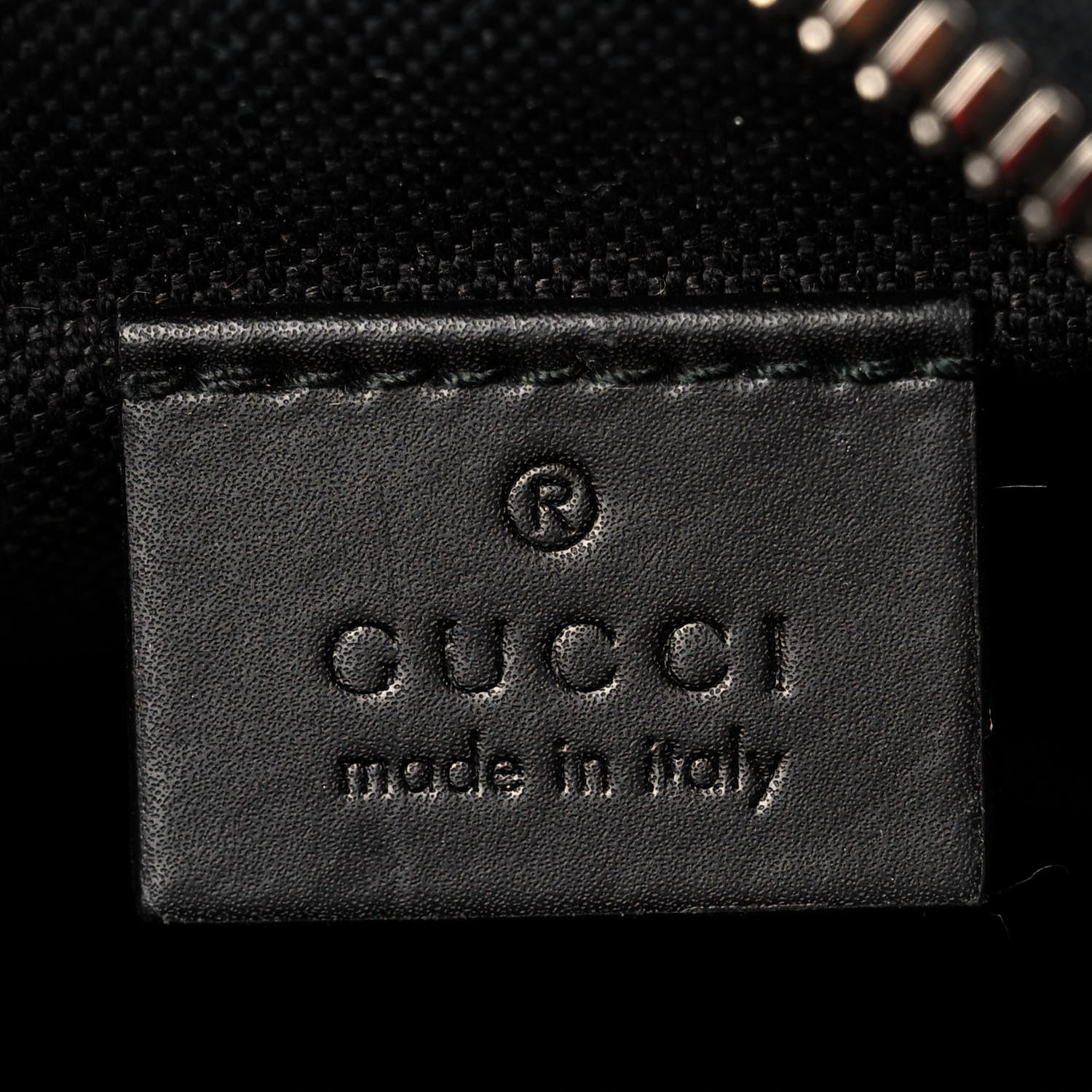 Gucci GG Supreme Monogram Appia Calfskin Web Small Camera Messenger Bag Black Grey 6 of 9