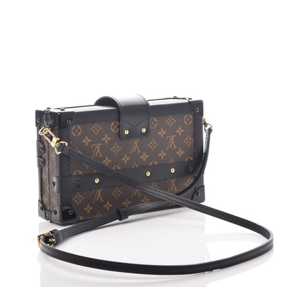 Louis Vuitton Monogram Petite Malle Black 3 of 10