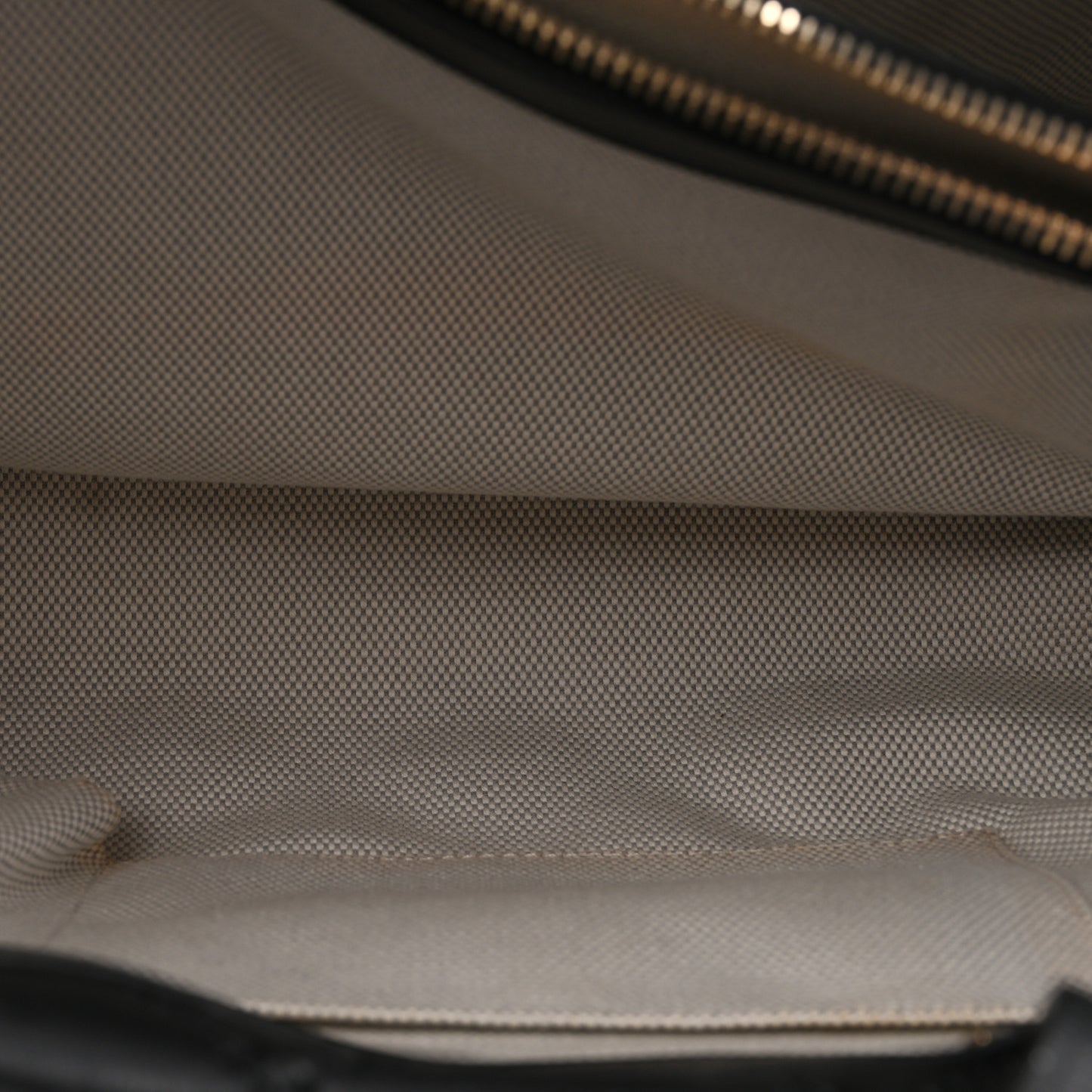 Calfskin Quilted Large Retro Chain Shopping Tote  Black