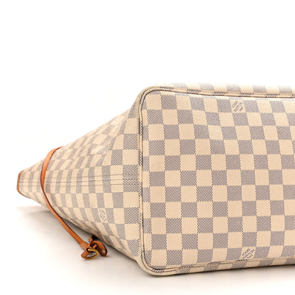 Louis Vuitton Damier Azur Neo Neverfull GM Rose Ballerine 10 of 15