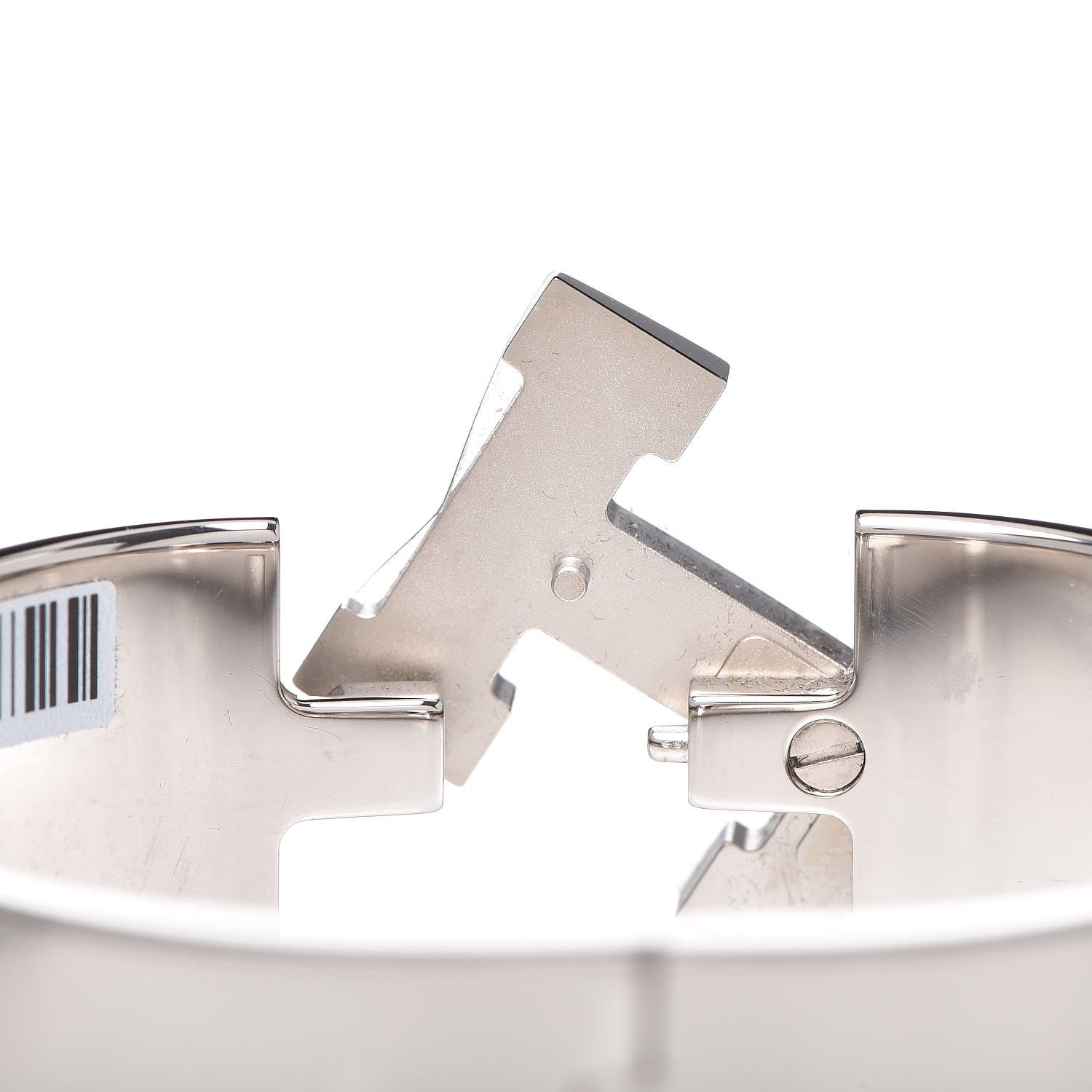 Hermes Enamel Wide Clic Clac H Bracelet PM Rose Velours 5 of 5