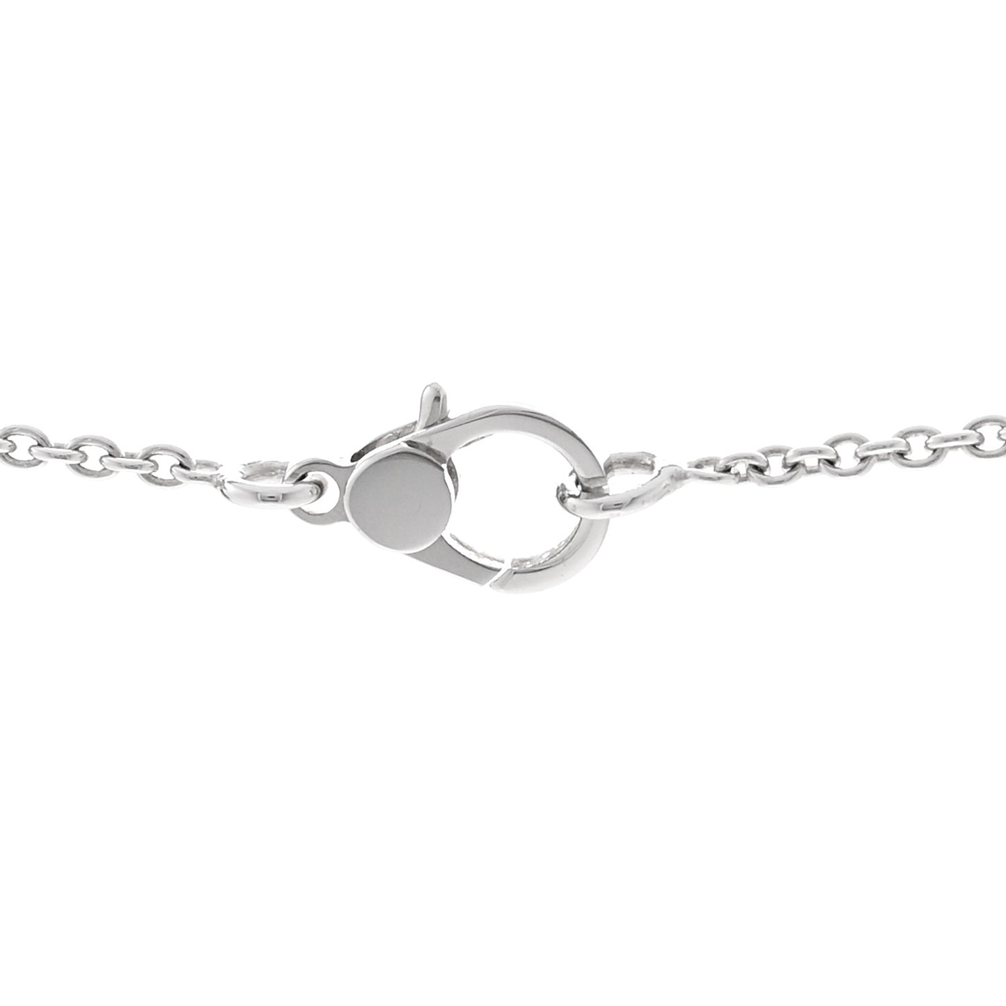 18K White Gold Diamond Finesse Pendant Necklace