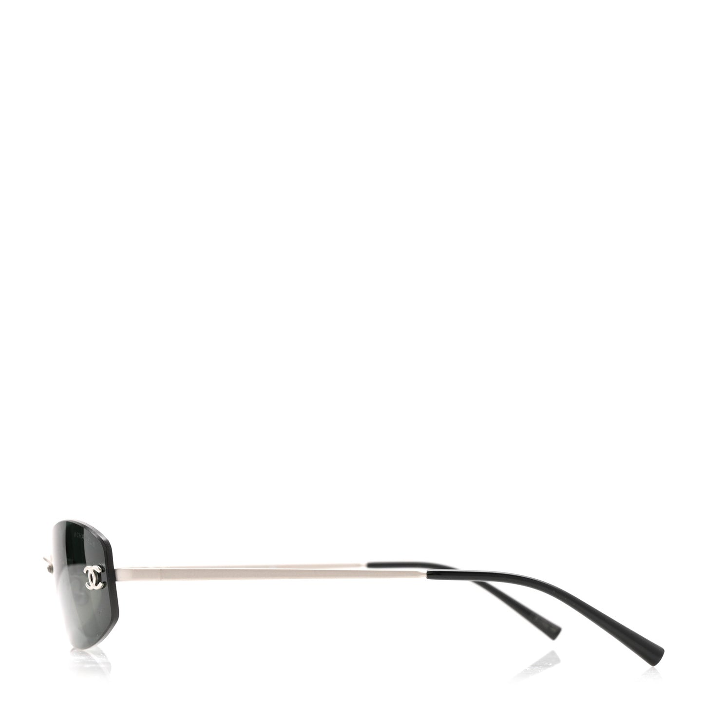 Metal Frameless Sunglasses 4002 Grey