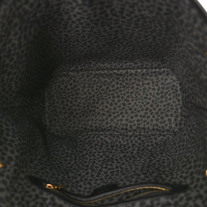 Louis Vuitton Monogram Giant Wild at Heart Neverfull MM Black 6 of 10