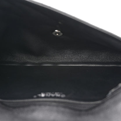 Chanel Caviar Quilted Flap Clutch Black 5 of 8