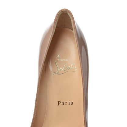 Christian Louboutin Patent Prorata 90 Pumps 37.5 Nude 6 of 10