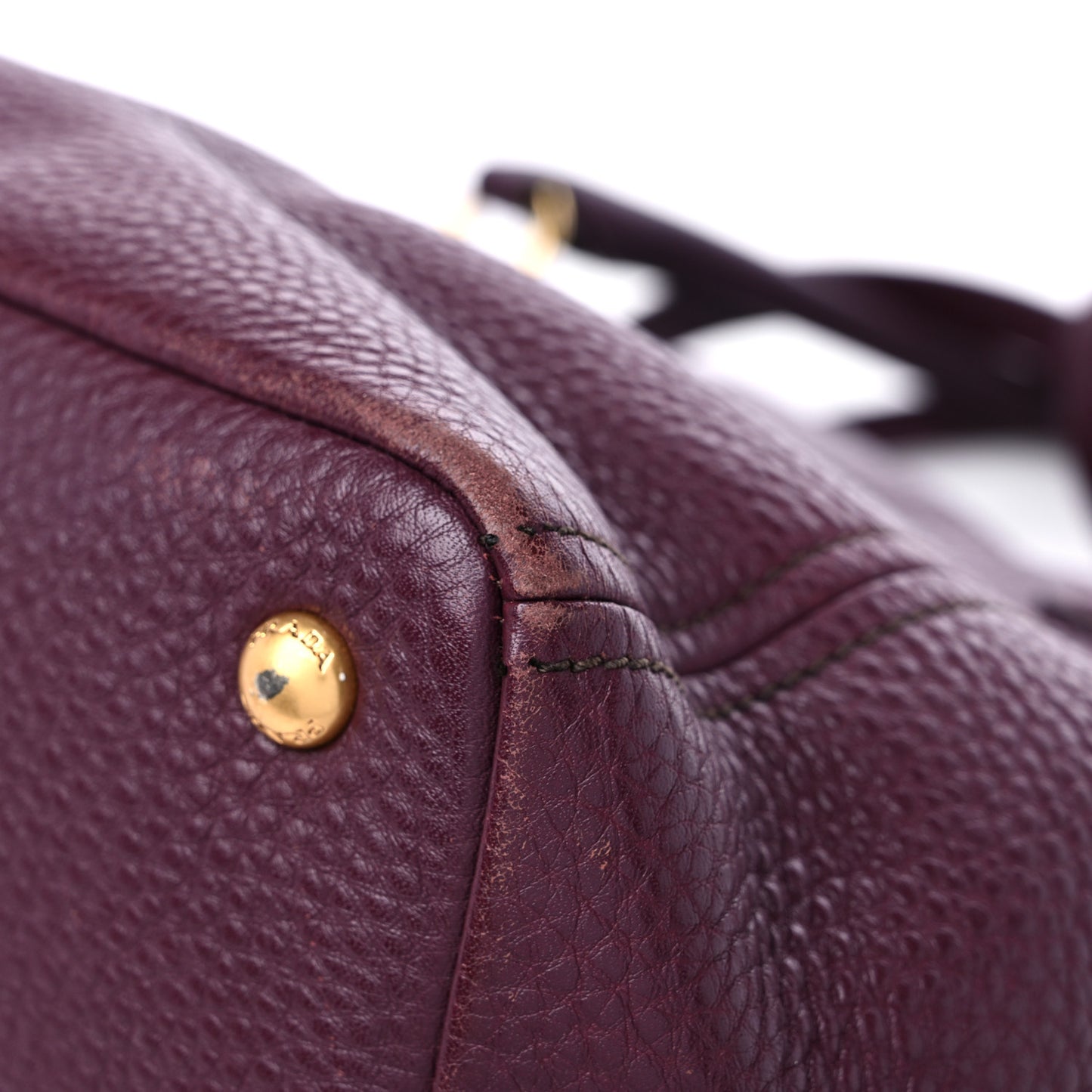 Vitello Daino Tote Granato