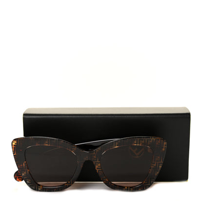 Fendi Acetate F is Fendi FF 51mm Cat Eye Sunglasses 0327/S Tortoise Camouflage 7 of 7
