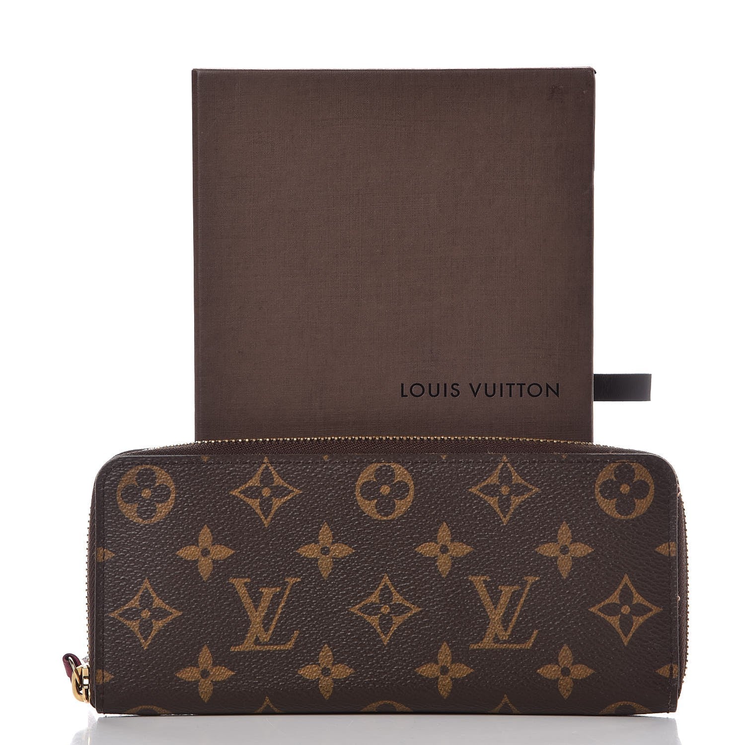 Louis Vuitton Monogram Clemence Wallet Fuchsia 8 of 8