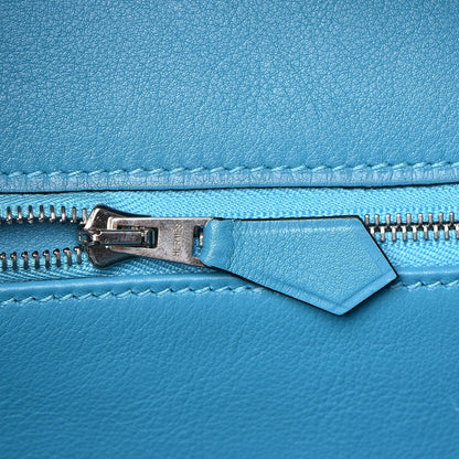 Hermes Swift Birkin 30 Turquoise 19 of 30