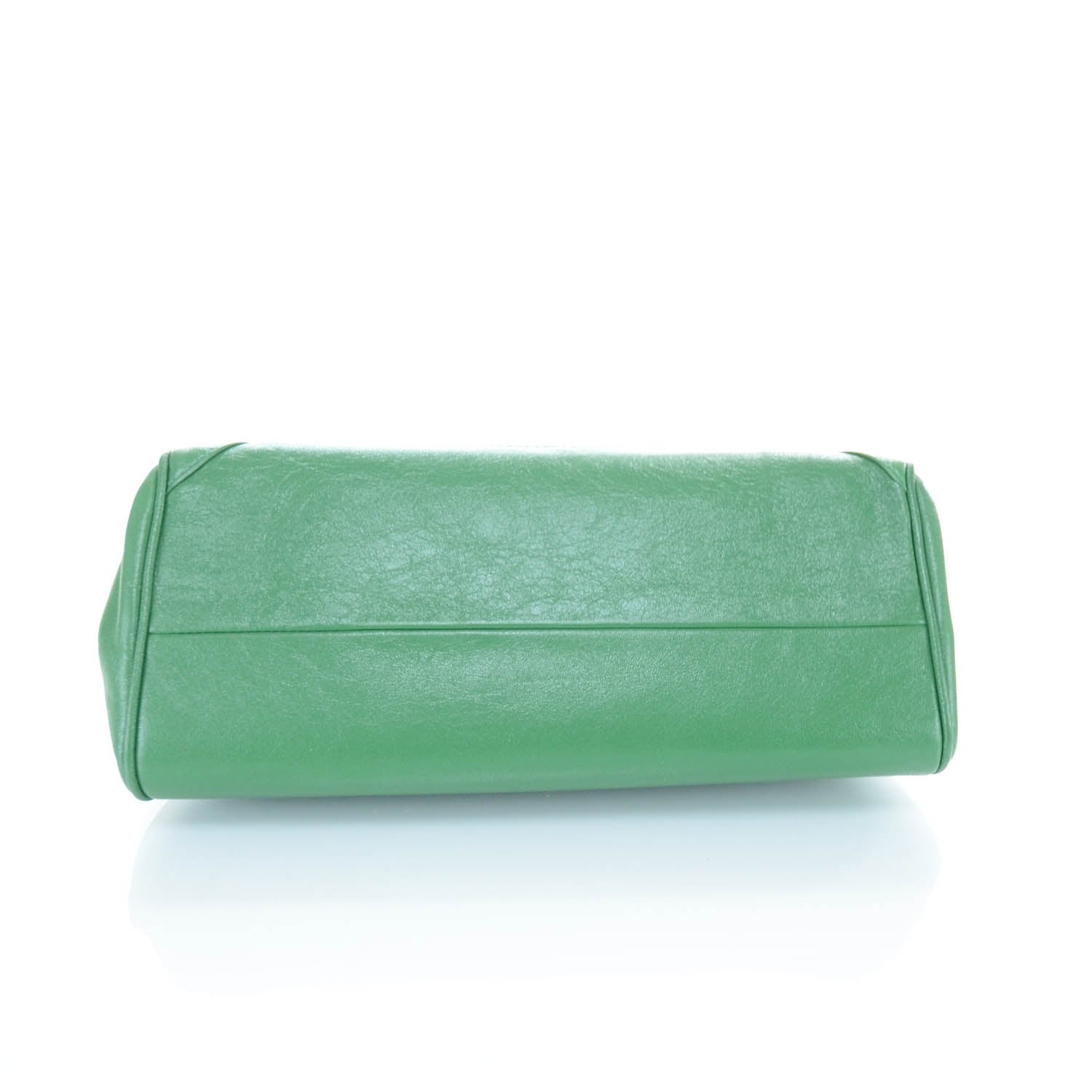 Chanel Leather Quilted Heart and Clove Flap Bag Green 6 of 12