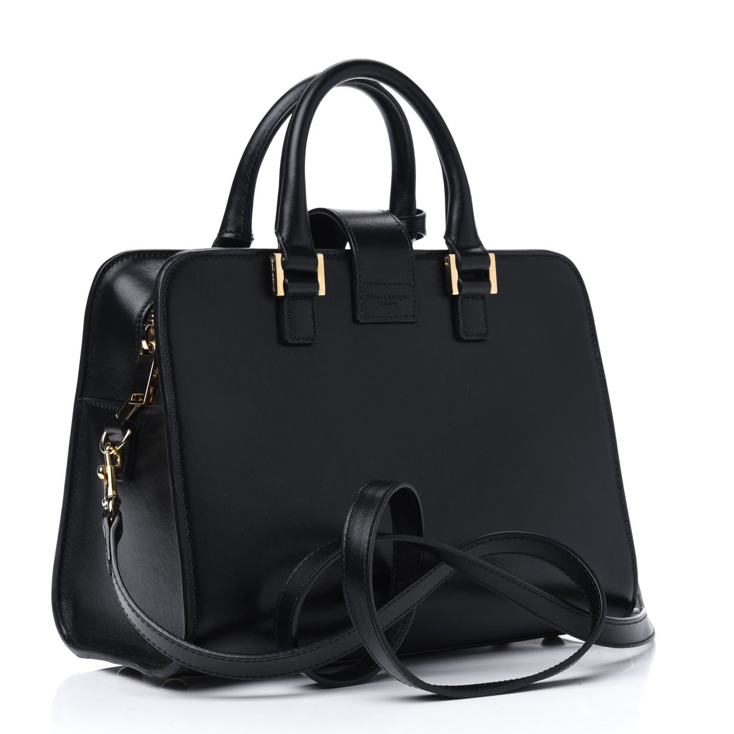 Calfskin Monogram Baby Cabas Black