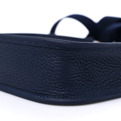 Hermes Taurillon Clemence Amazone Evelyne TPM Bleu Nuit Bleu Indigo 9 of 10
