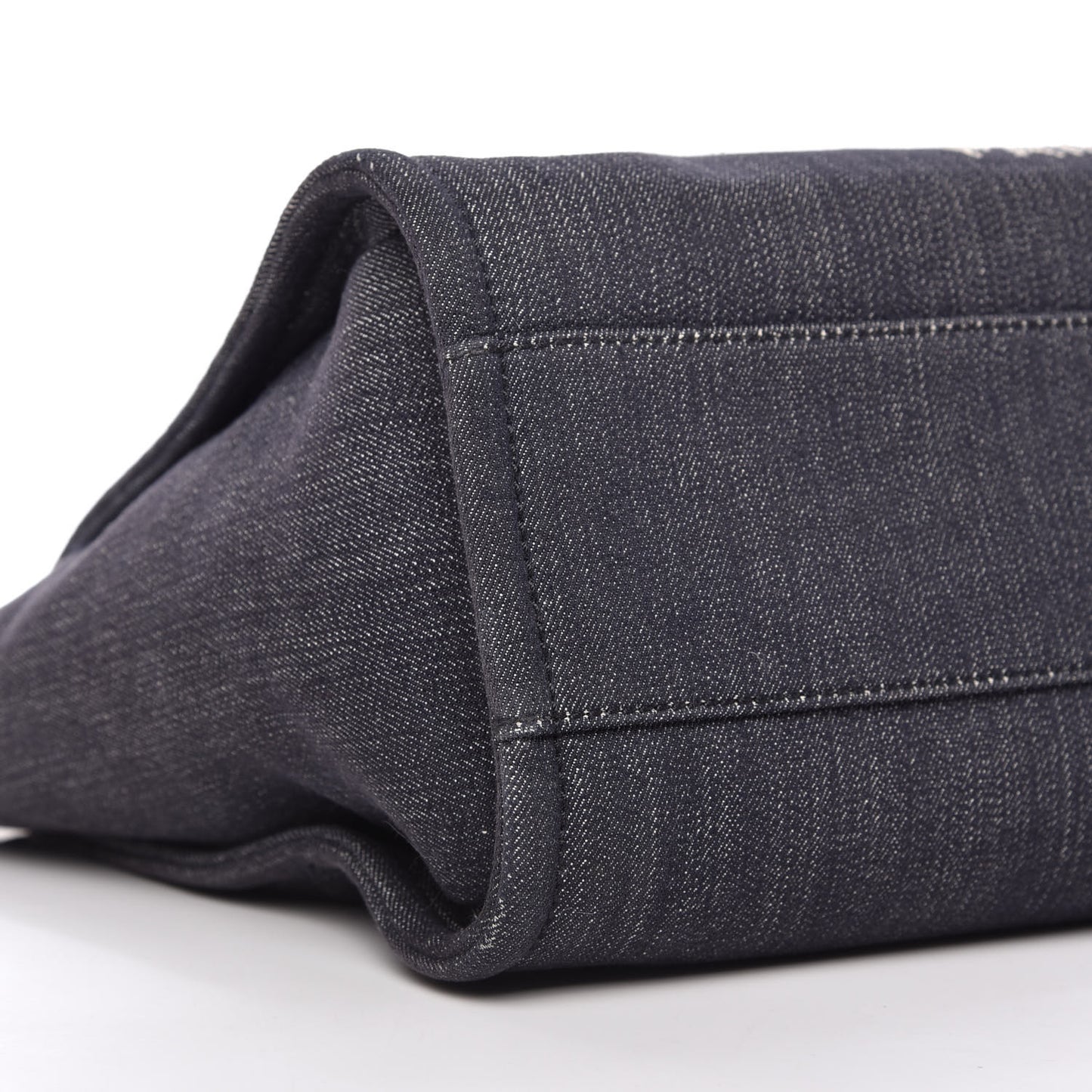 Denim Small Deauville Tote Dark Blue