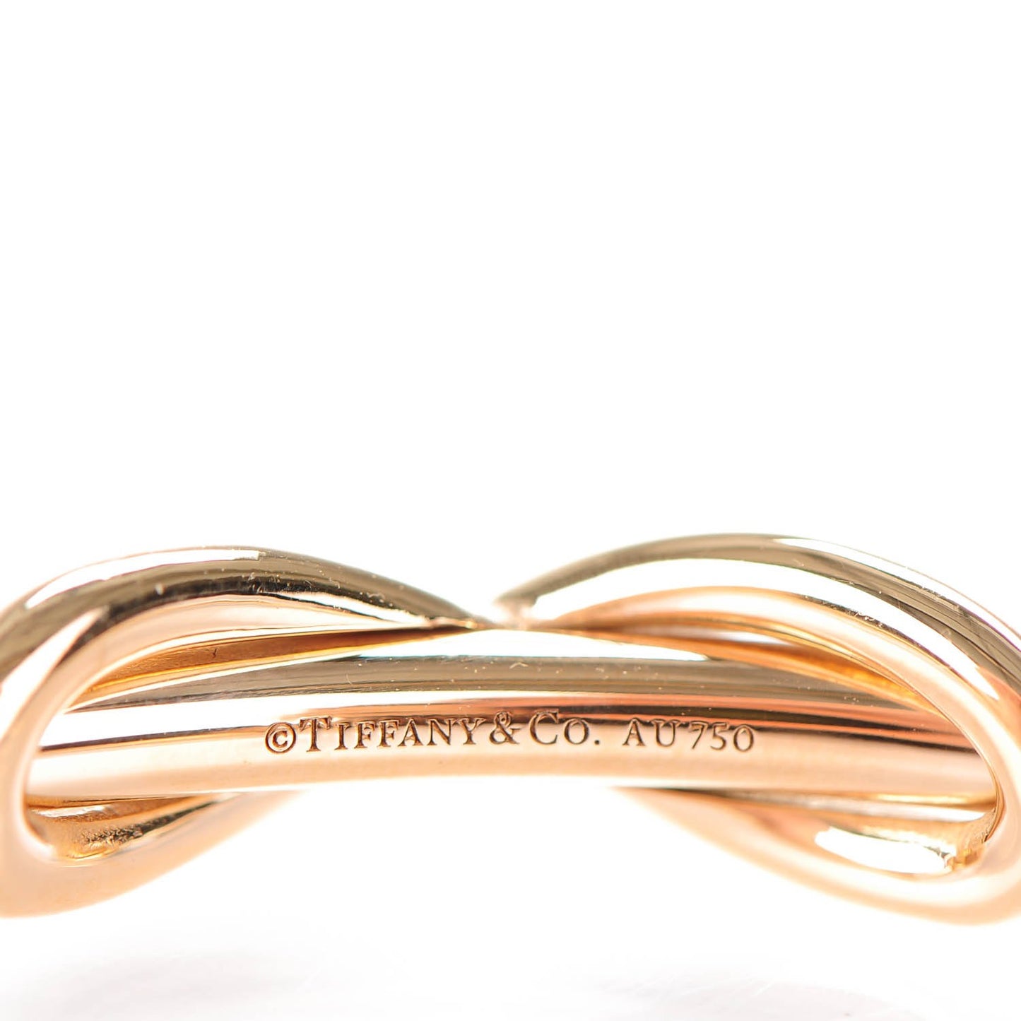 18K Rose Gold Infinity Cuff Bracelet