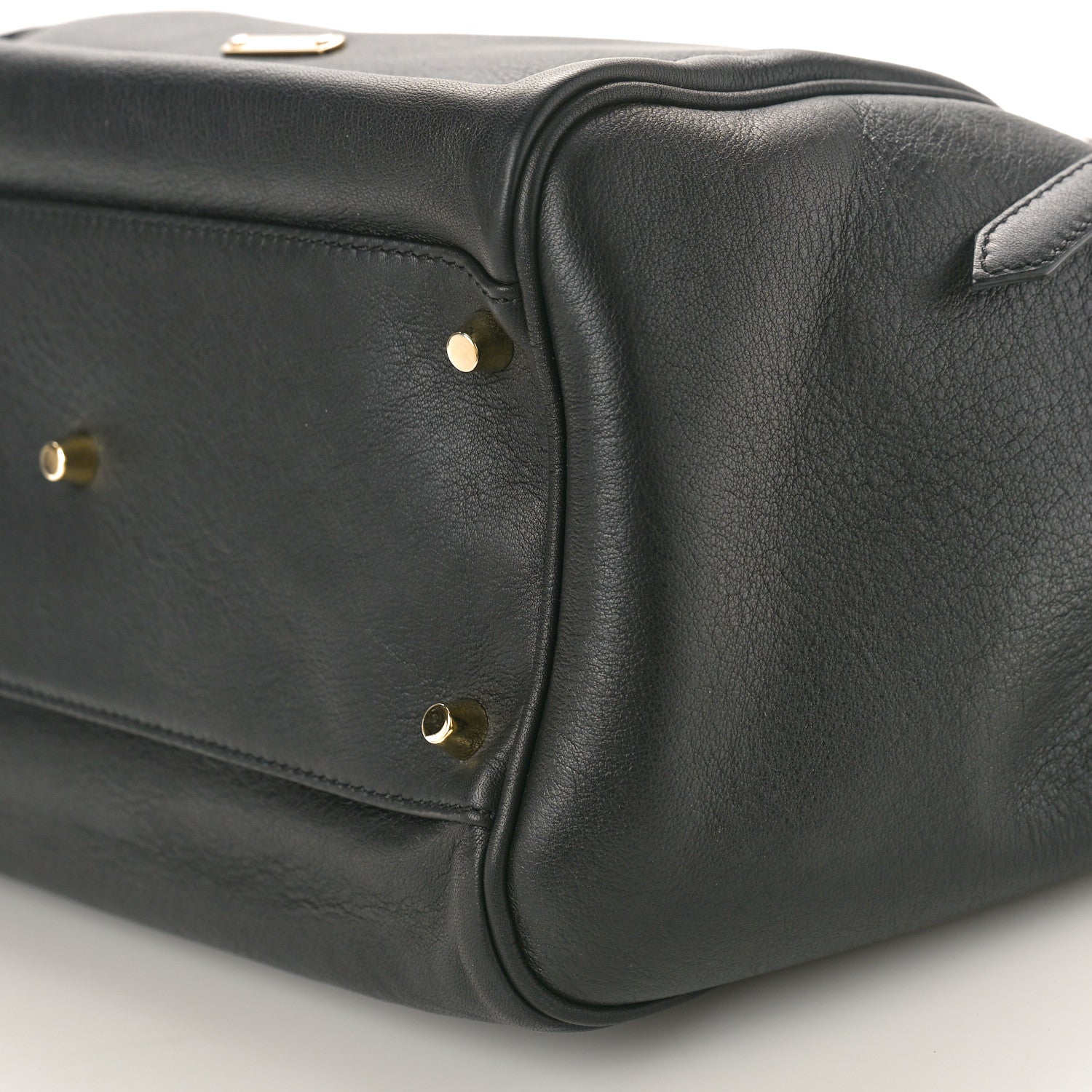 Burberry Calfskin Small Canterbury Tote Black 9 of 9
