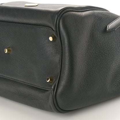 Burberry Calfskin Small Canterbury Tote Black 9 of 9