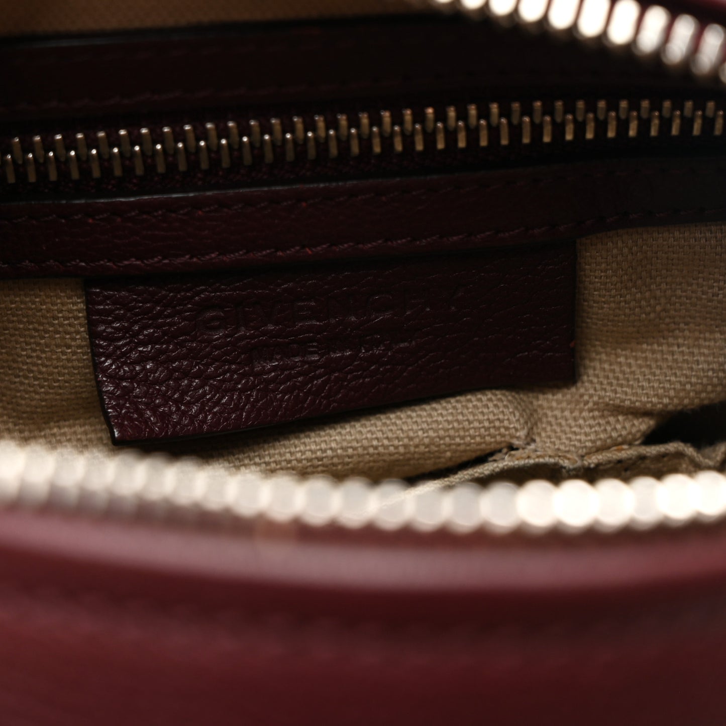 Sugar Goatskin Medium Pandora Oxblood