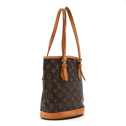 Louis Vuitton Monogram Petit Bucket 23 4 of 13