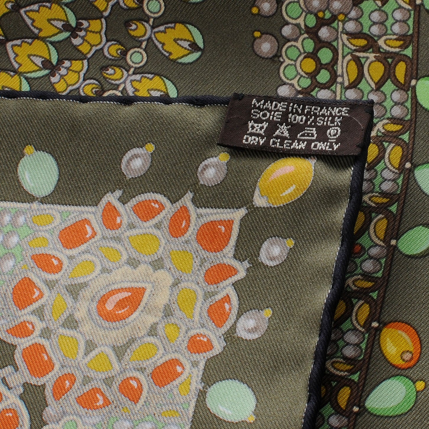 Hermes Silk Parures Des Maharajas Scarf 90 6 of 7