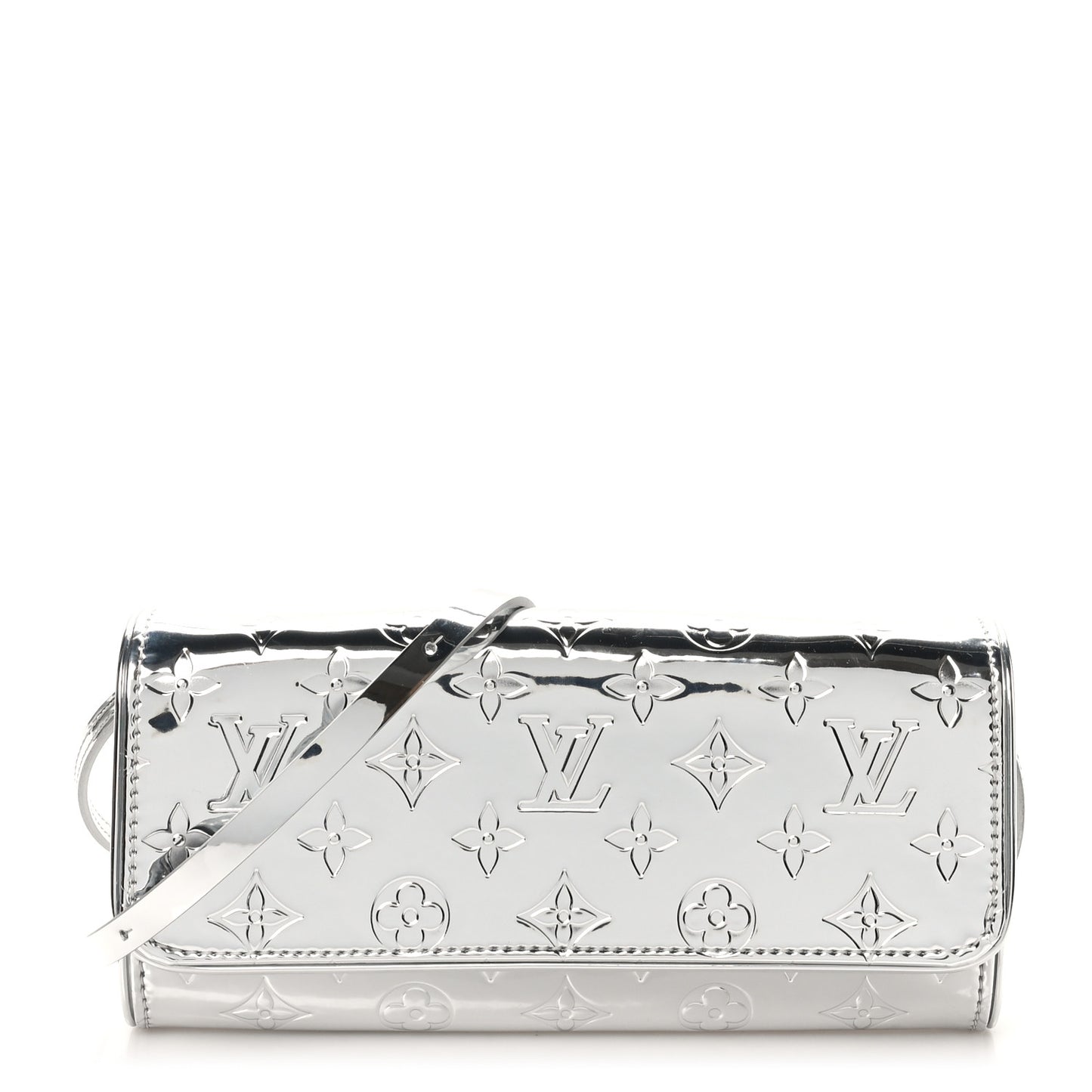 Monogram Miroir Pochette Twin Silver