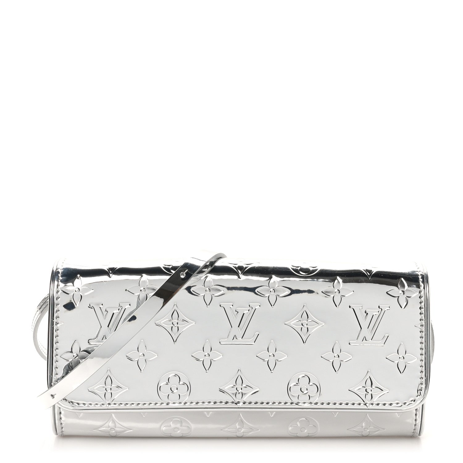 Louis Vuitton Monogram Miroir Pochette Twin Silver 1 of 9