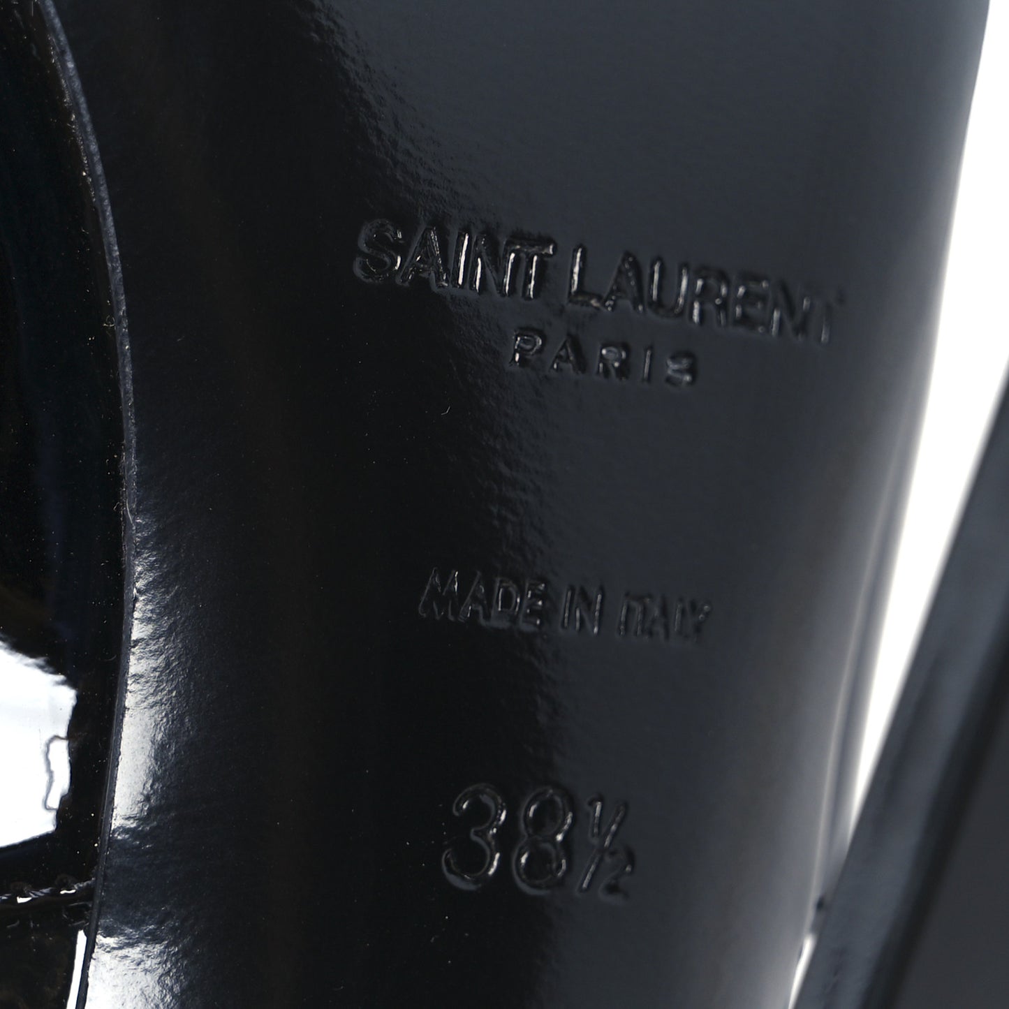 Patent Madame 115mm Slingback Pumps 38.5 Black