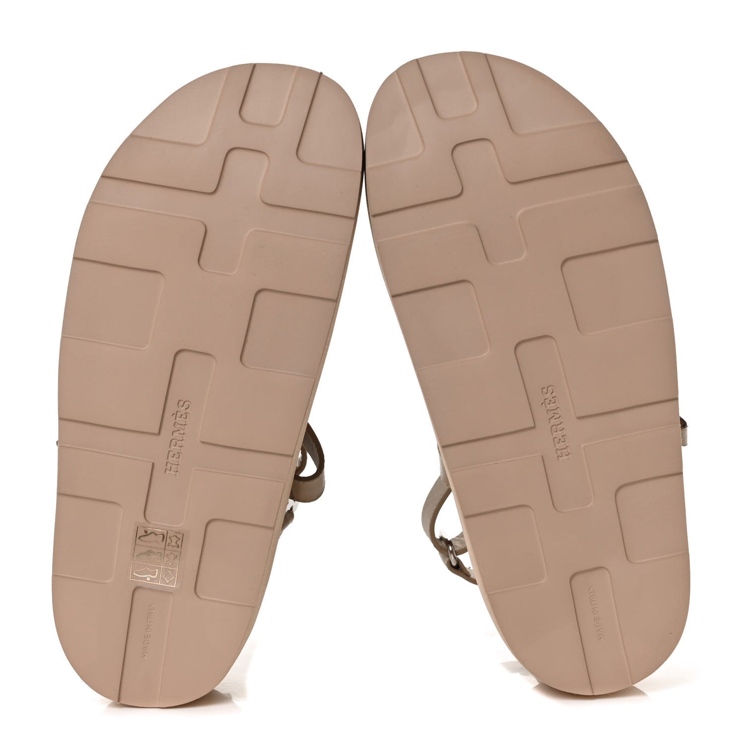 Calfskin Womens Enid Sandals 36 Argile