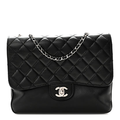 Chanel Calfskin Medium Clam's Pocket Flap Black 1 of 10