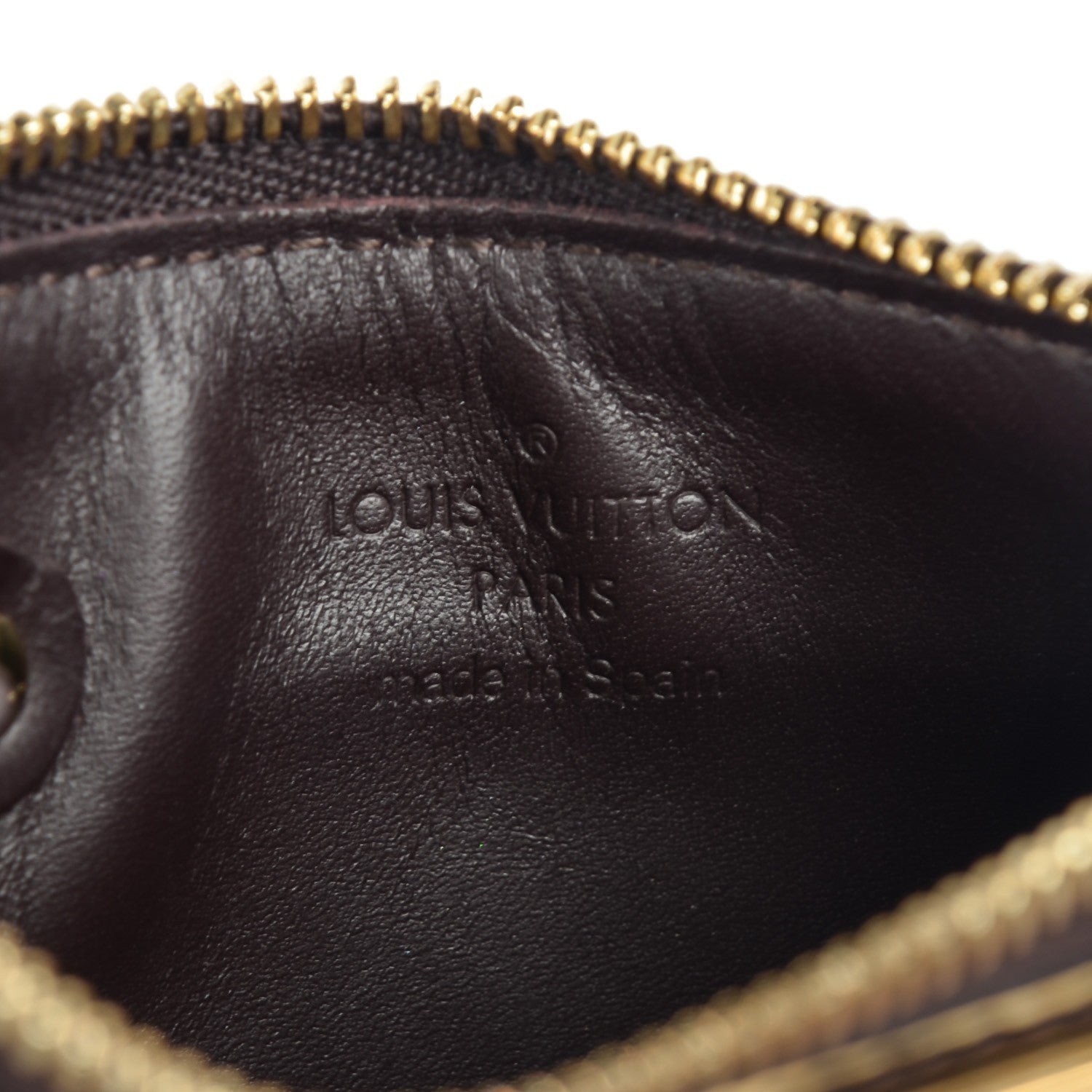 Louis Vuitton Vernis Key Pouch Amarante 7 of 8