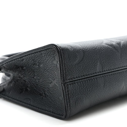 Louis Vuitton Empreinte Monogram Giant Onthego BB Black 7 of 8