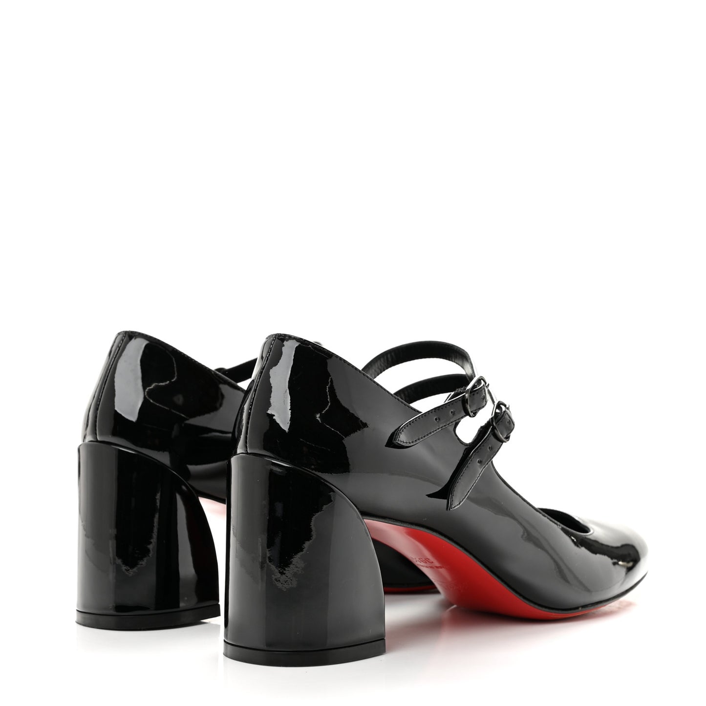 Patent Miss Jane Mary Janes 55 Pumps 39.5 Black