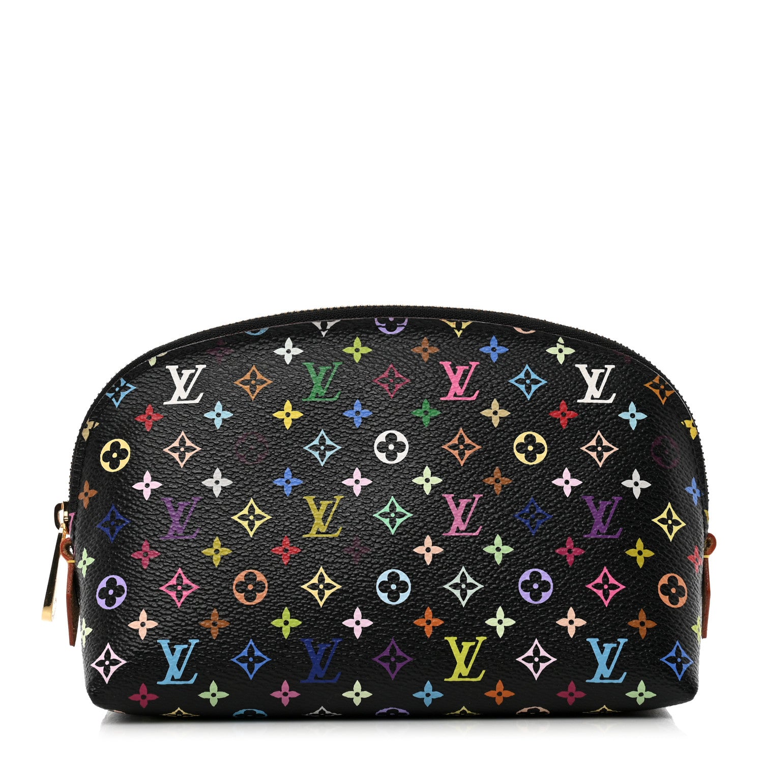Louis Vuitton Monogram Multicolor Cosmetic Pouch Black Grenade 1 of 6