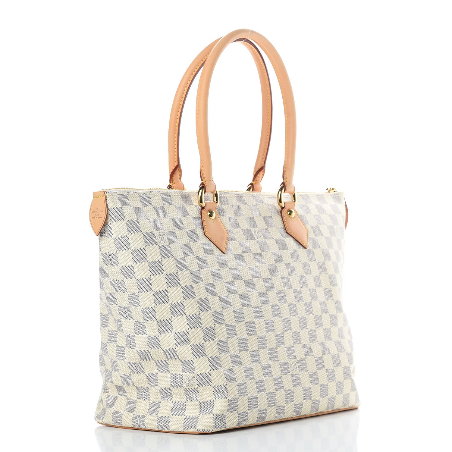 Louis Vuitton Damier Azur Saleya MM 3 of 11